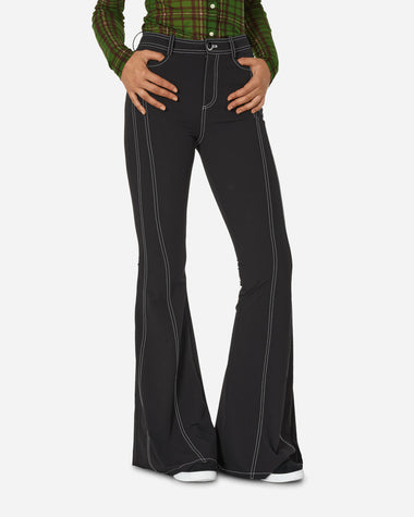 Priscavera Wmns Flared Suit Pants Black Pants Trousers 005069-161 BK