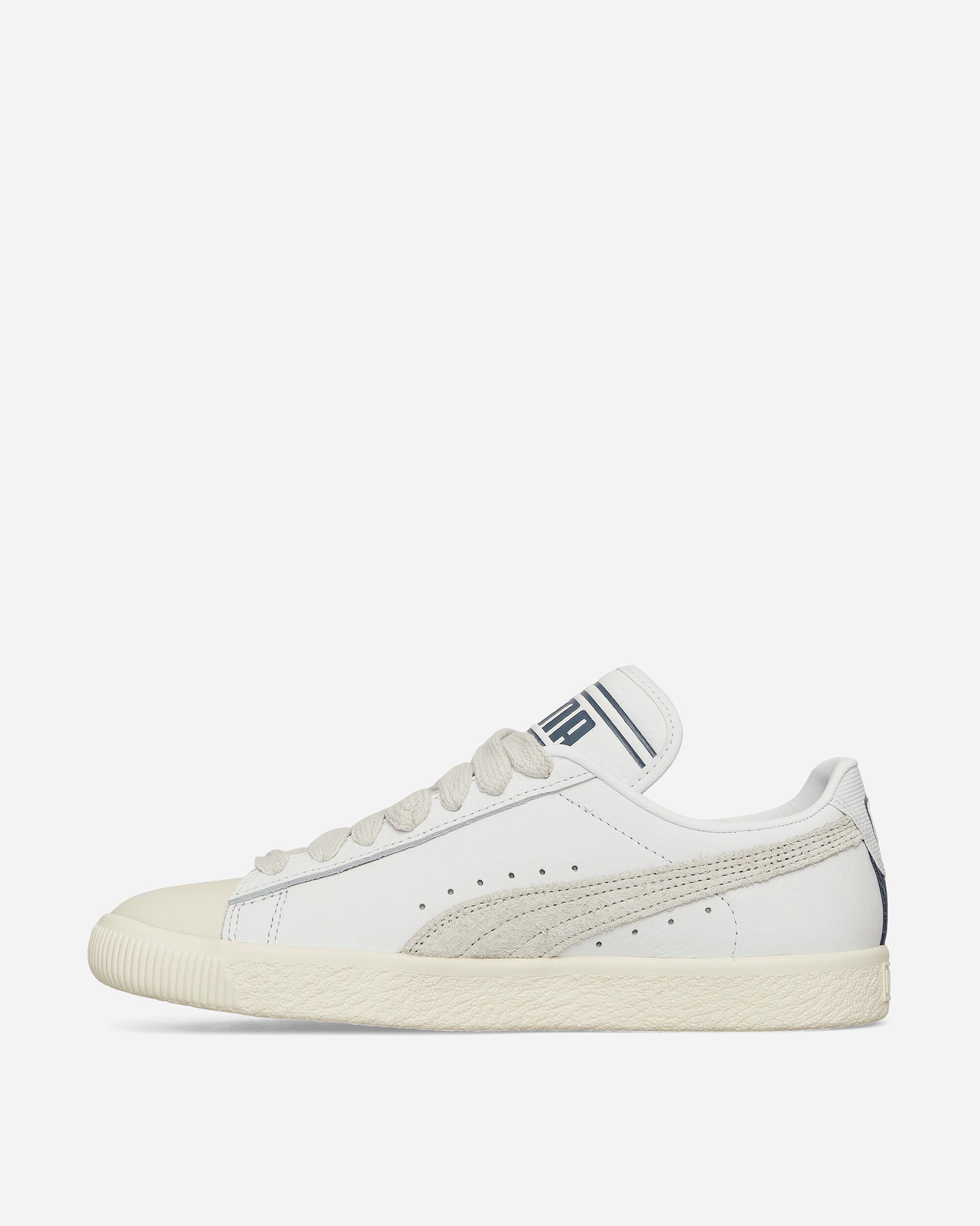 Puma Clyde Q3 Rhuigi Pristine/Sedate Gray/White Sneakers Low 393305-01