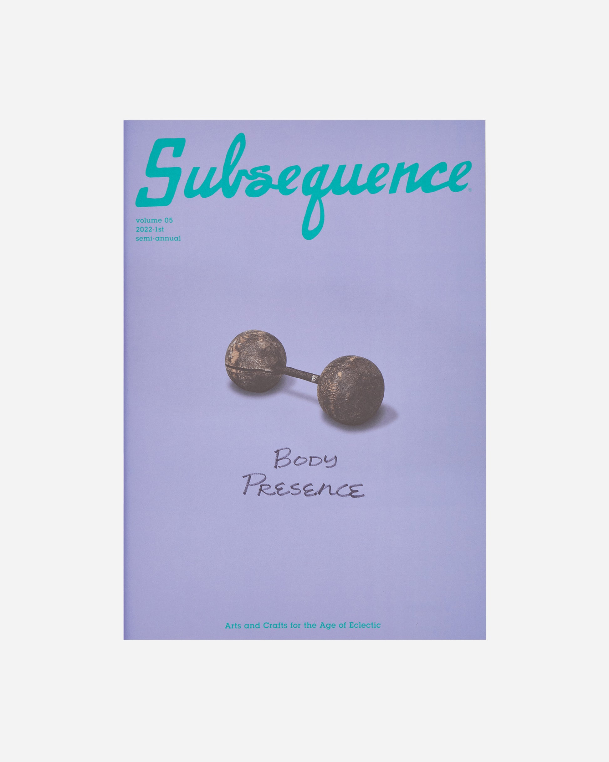 Visvim Subsequence Vol. 5 Multicolor Homeware Books and Magazines 0619999999005 001